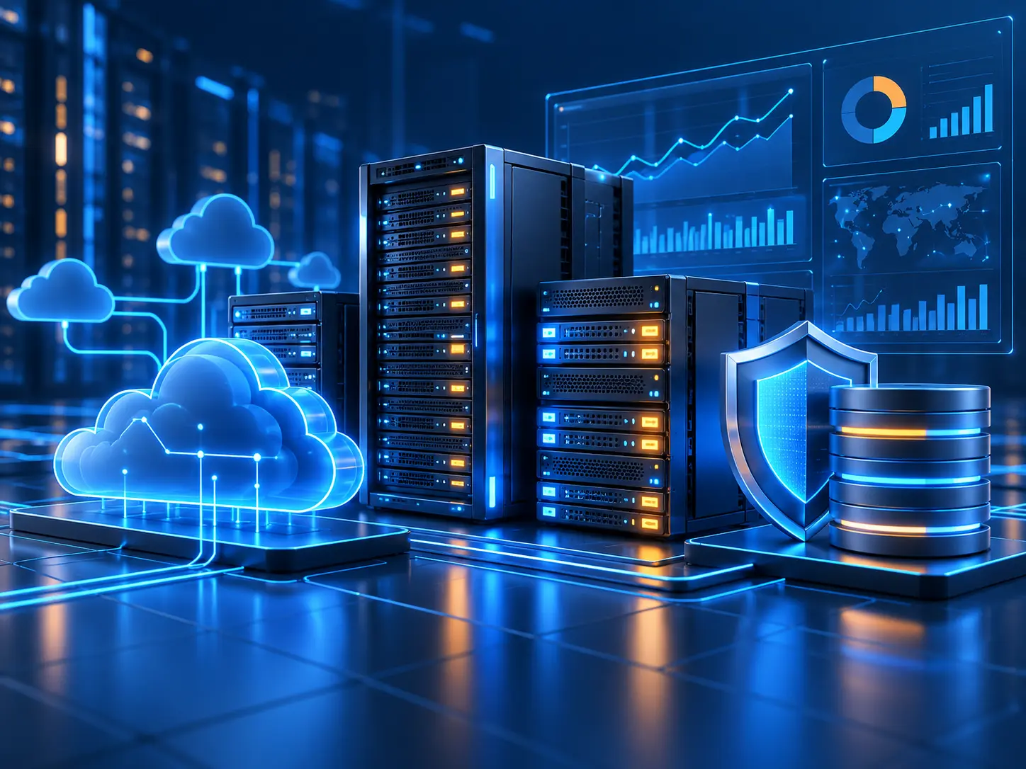Infrastruktur cloud, VPS, dan dedicated server SuperLiga168